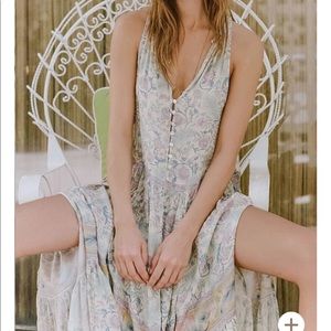 Spell and the gypsy oasis side split maxi size xxs